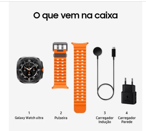 Galaxy Smart Watch 7 Ultra: Elegância e Tecnologia em Cada Movimento