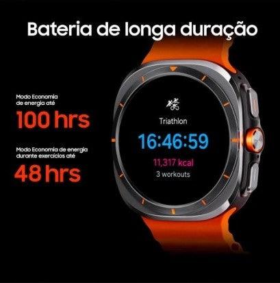 Galaxy Smart Watch 7 Ultra: Elegância e Tecnologia em Cada Movimento