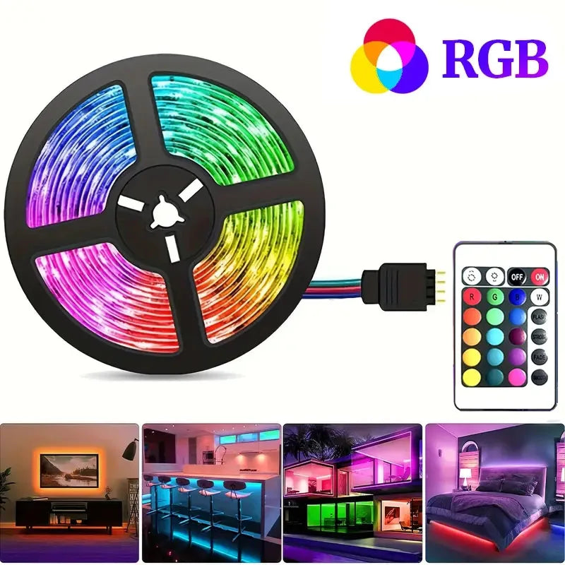 Fita LED USB RGB: Iluminação Flexível e Colorida